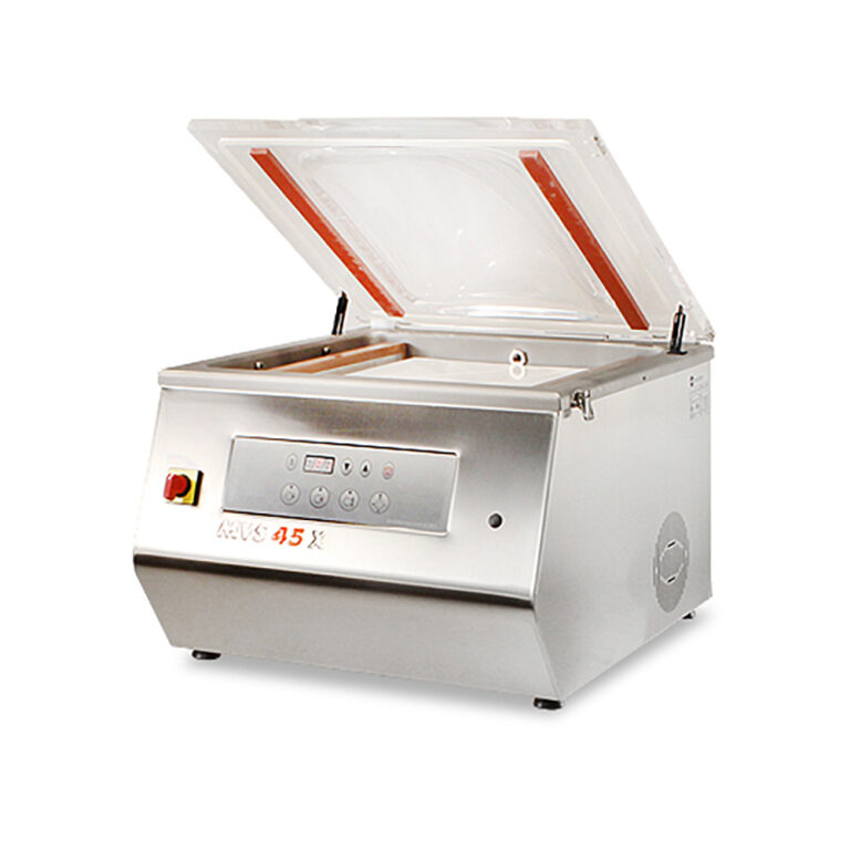 Heat Seal 102A Floor Model Wrapper with Splash Guard - FoodPrep Solutions